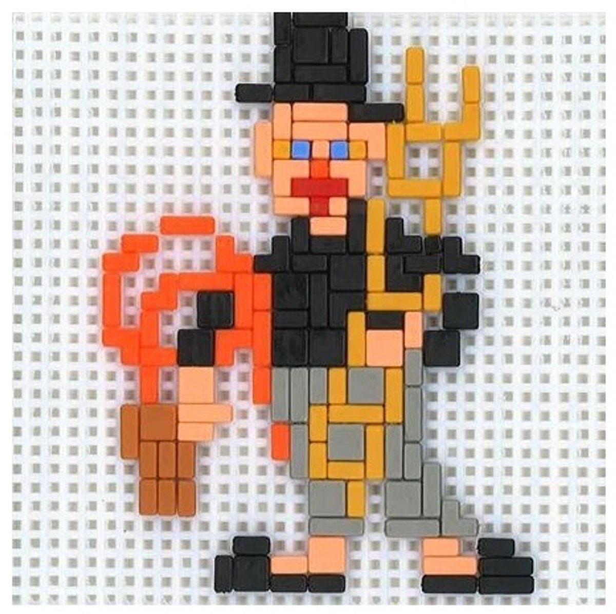 Stickit schoorsteenveger, ca. 320 steentjes, compatible met Ministeck