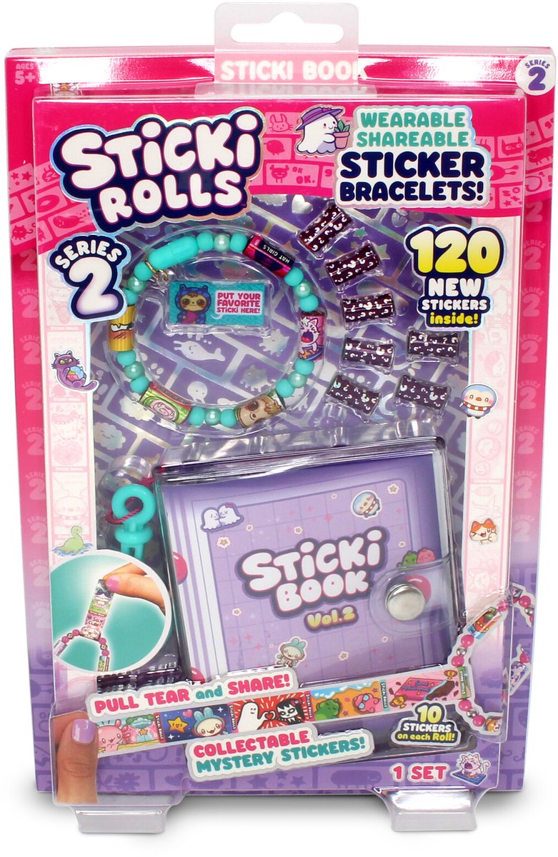 Sticki Rolls - Sticki Book Pack