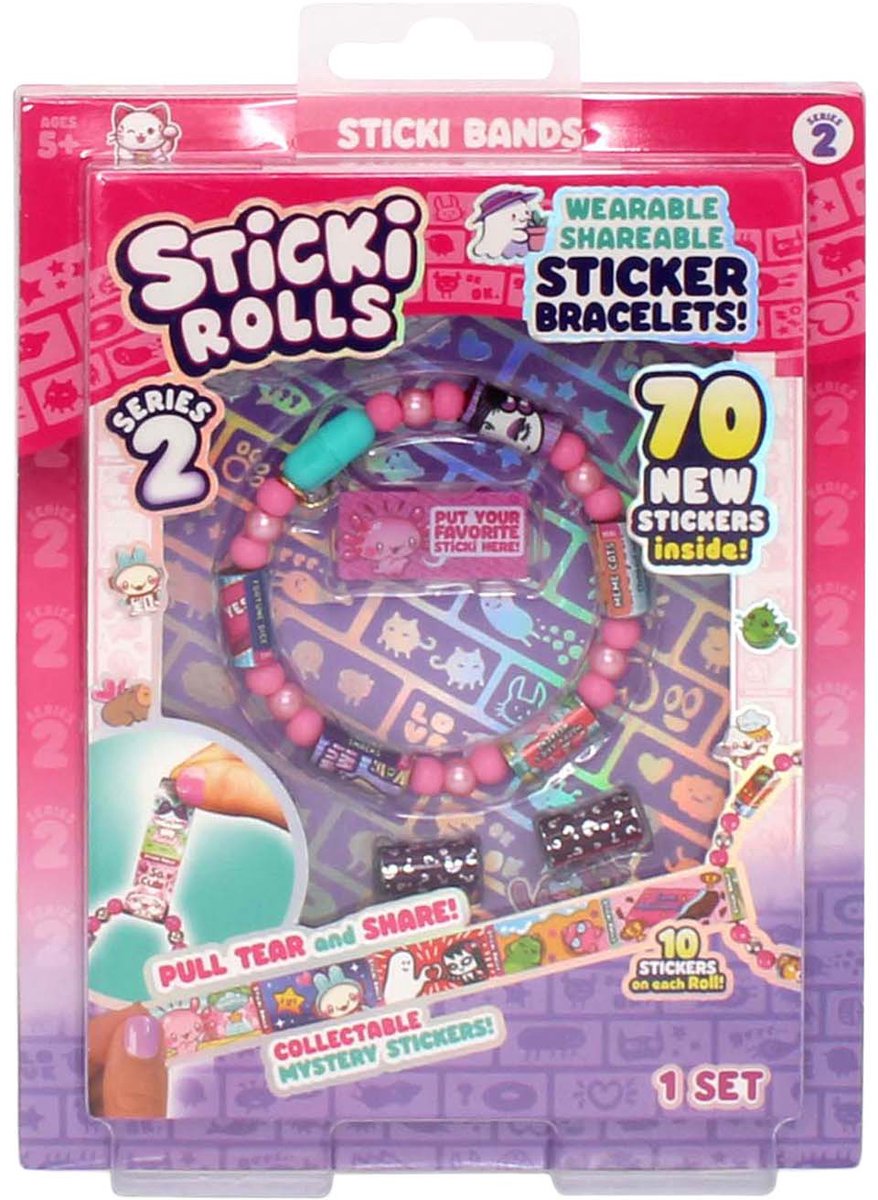 Sticki Rolls Sticki Bands single pack set