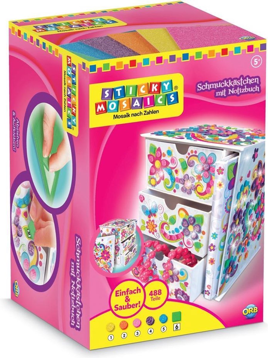   Juwelendoos + Notitieboek   Junior Wit