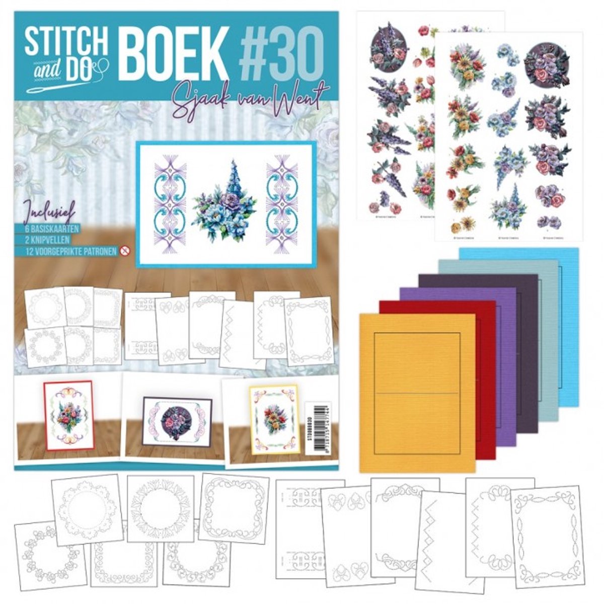 Stitch and Do Boek Nr. 30 Floral Elegance