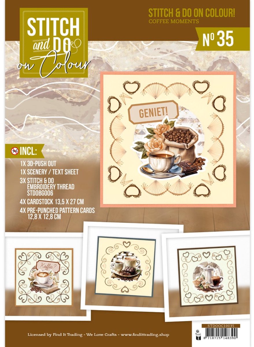 Stitch and do on Colour 35 - Coffee Moments