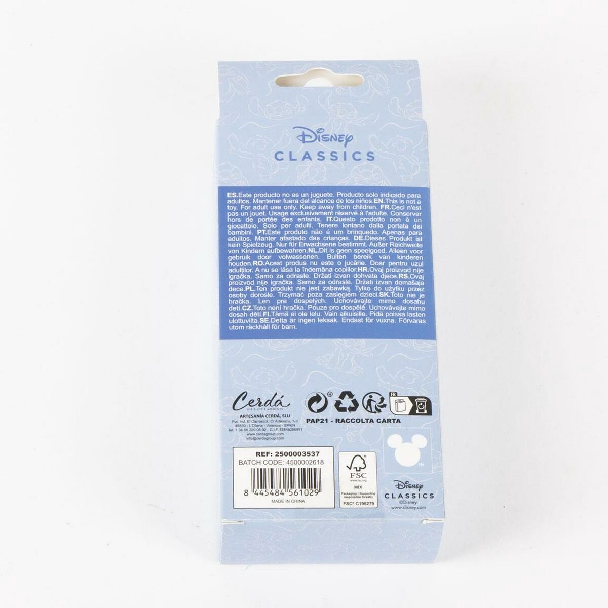 Ketting Stitch Blauw