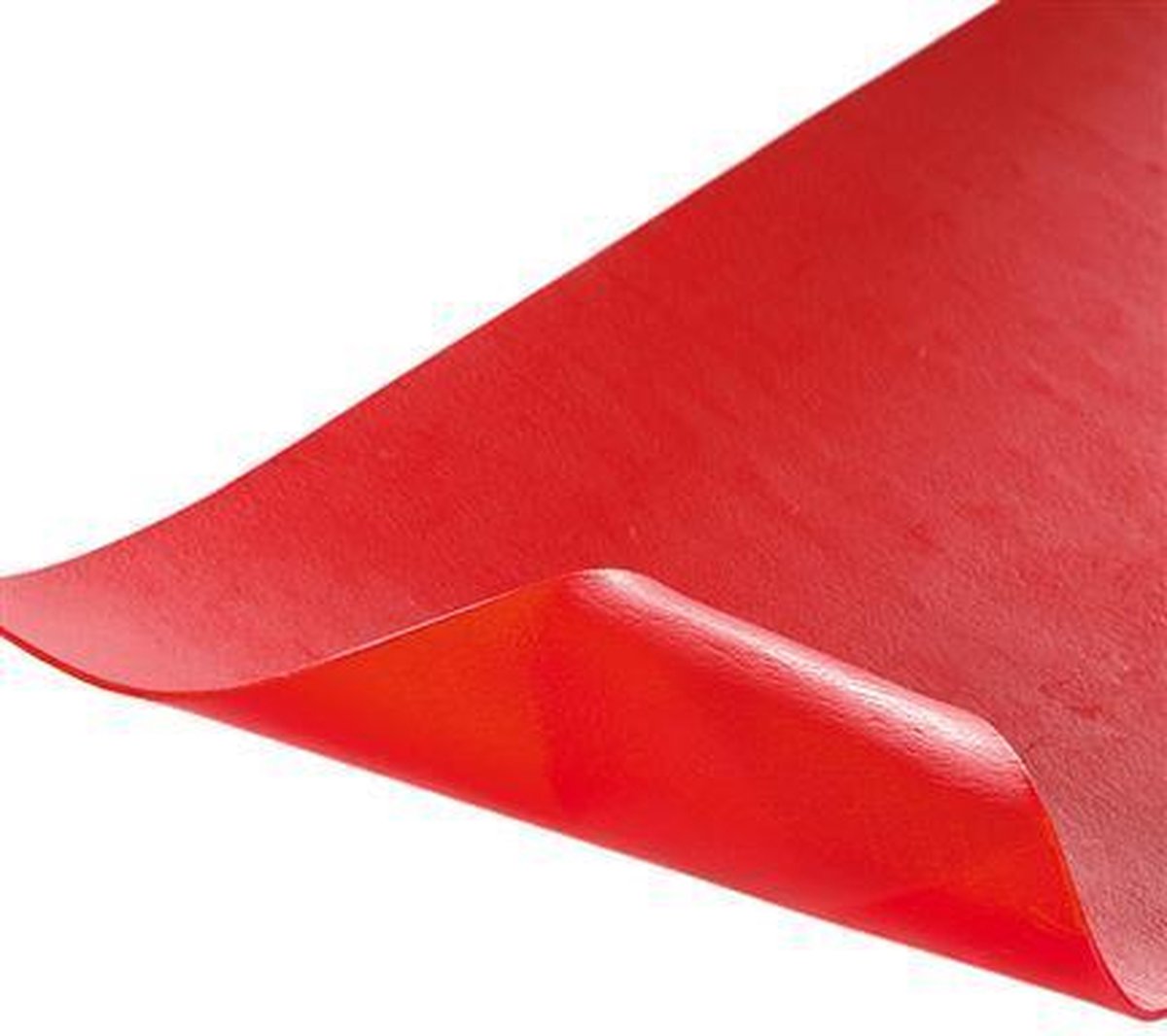 Stockmar versierwas smal - 20x4 cm - karmijnrood