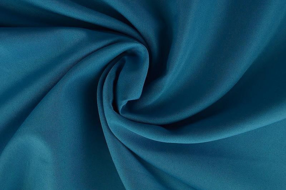 Brandvertragende stof - 300cm breed - Petrol - 25 meter