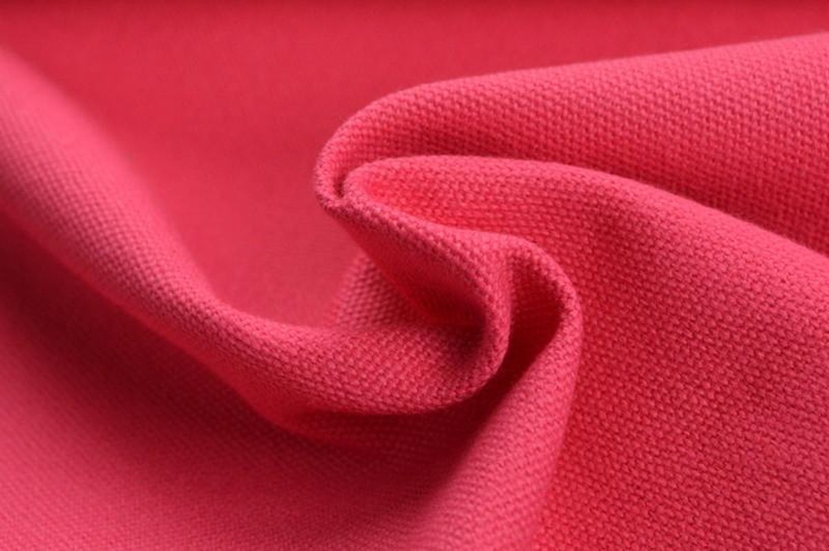 Canvas stof - Roze - 10 meter
