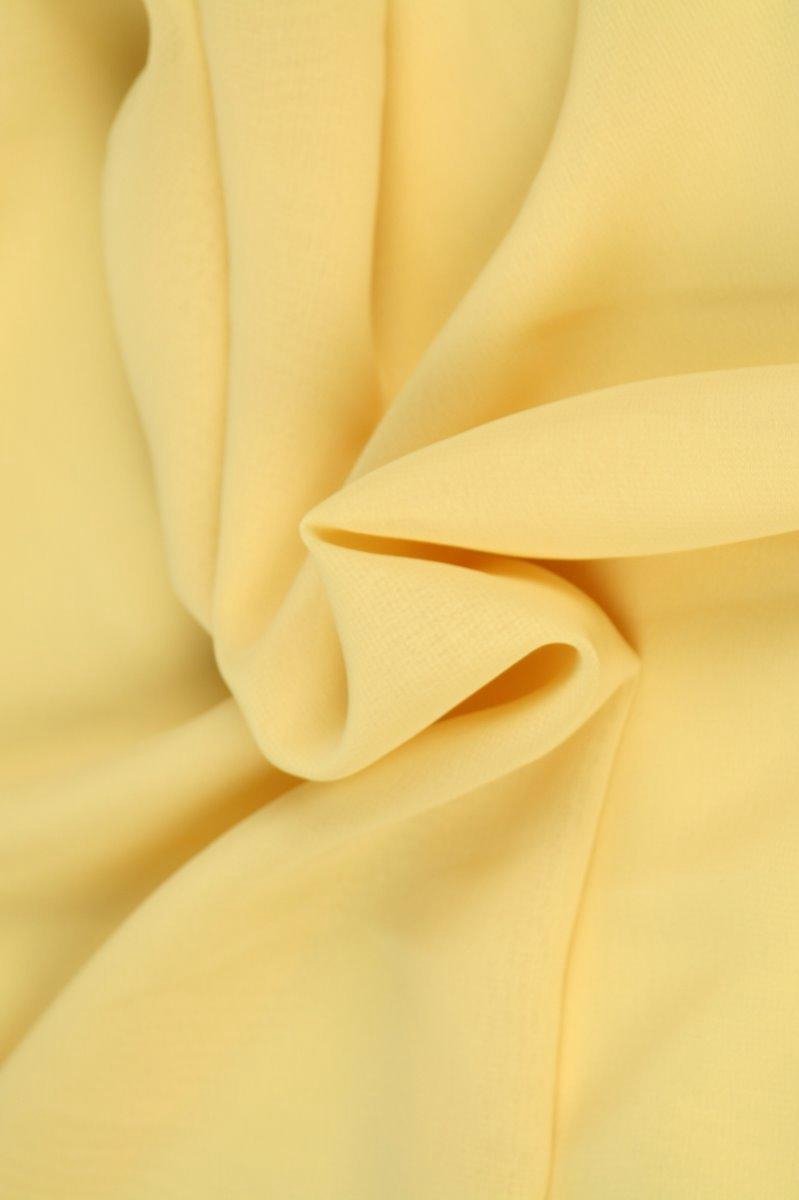 Chiffon stof - Beige - 15 meter