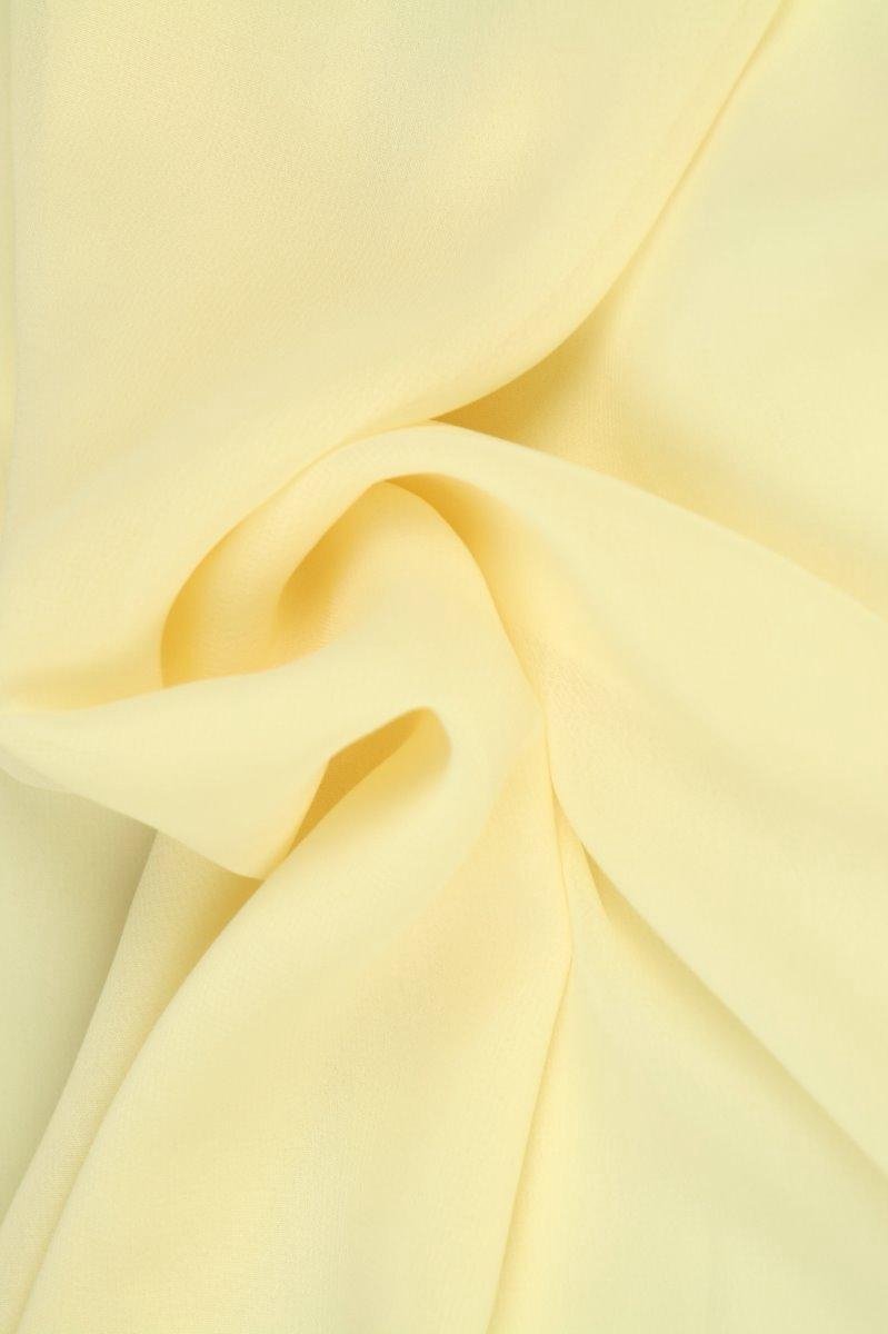 Chiffon stof - Champagne - 15 meter