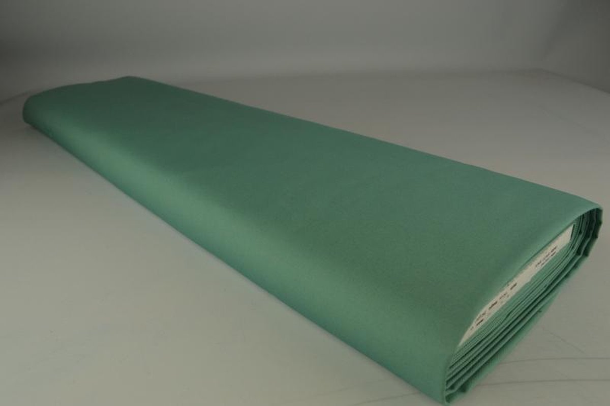 Keperkatoen - Mintgroen - 10 meter