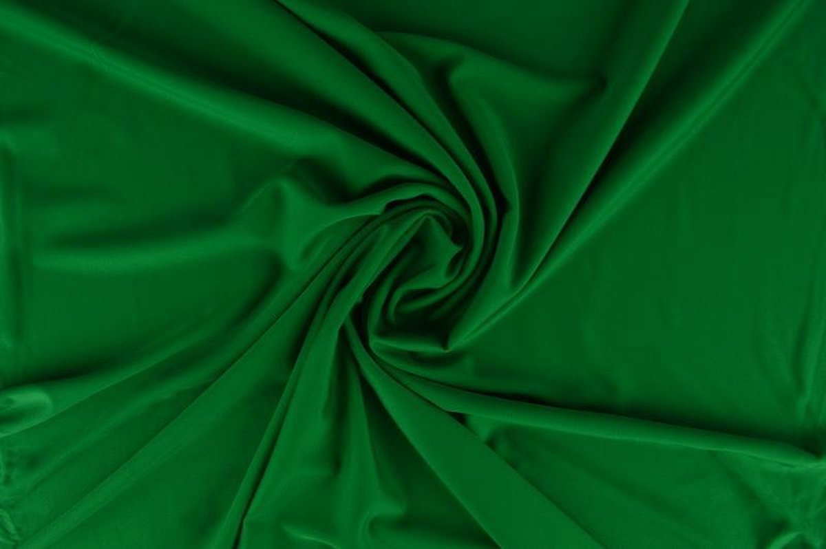 Lycra stof - Groen - 10 meter
