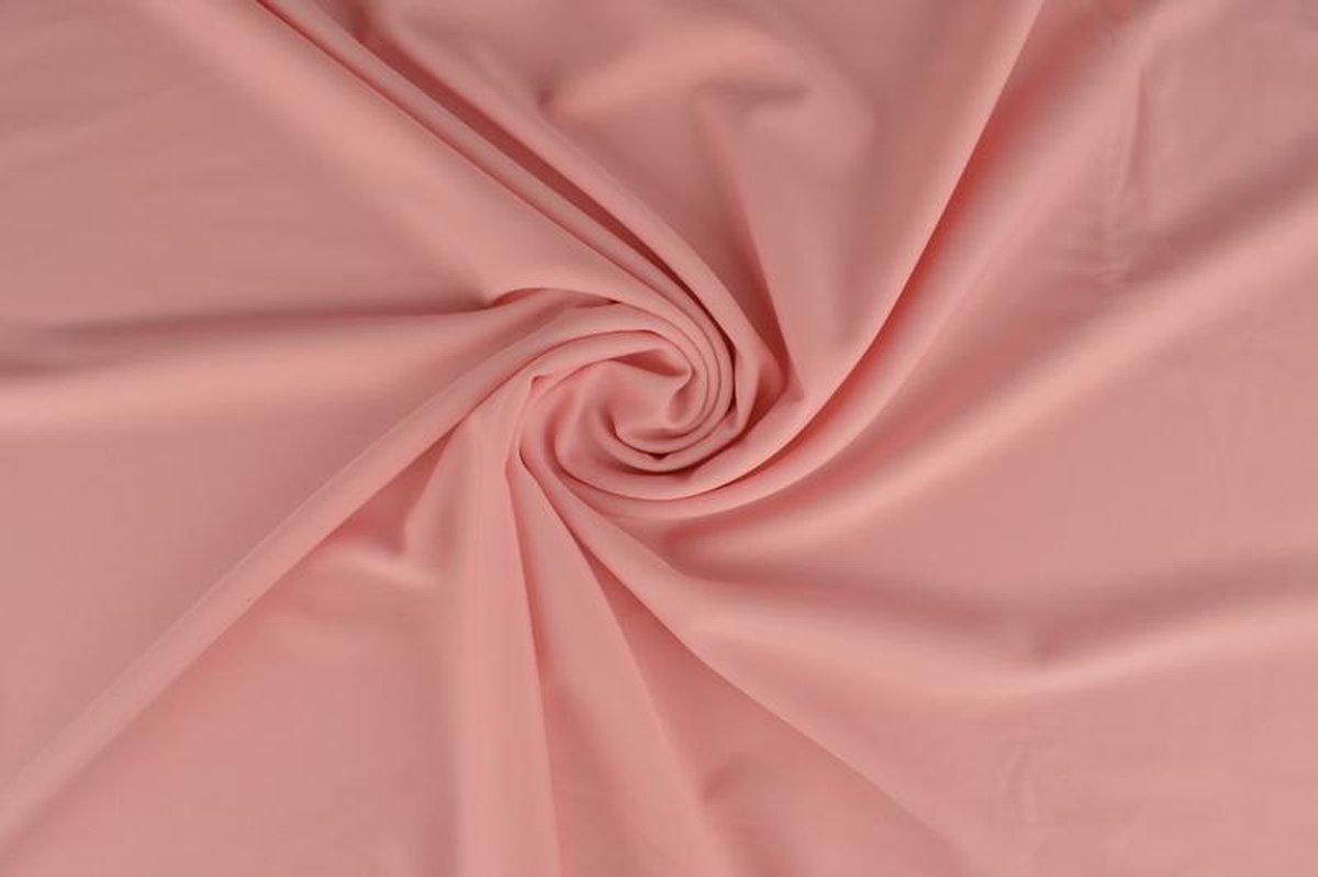 Lycra stof - Oud roze - 10 meter