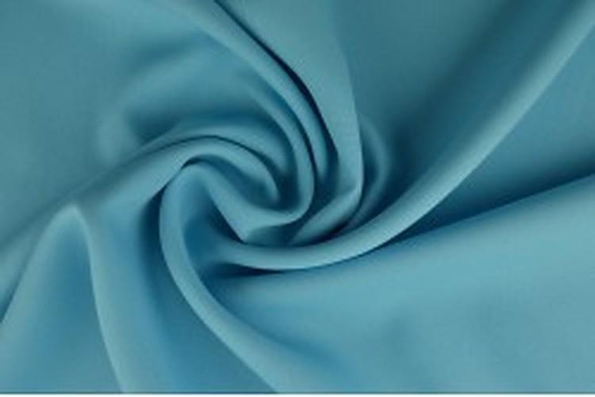 Terlenka stof - Aqua blauw - 15 meter