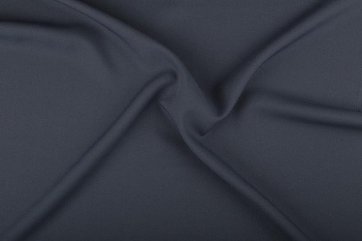 Texture/Polyester stof - Middelgrijs - 10 meter