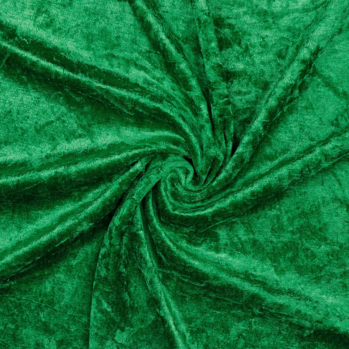 Velours de panne - 140cm breed - Groen - 50 meter