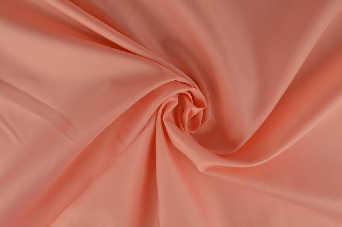 Voeringstof - Zalmroze - 150cm breed - 15 meter