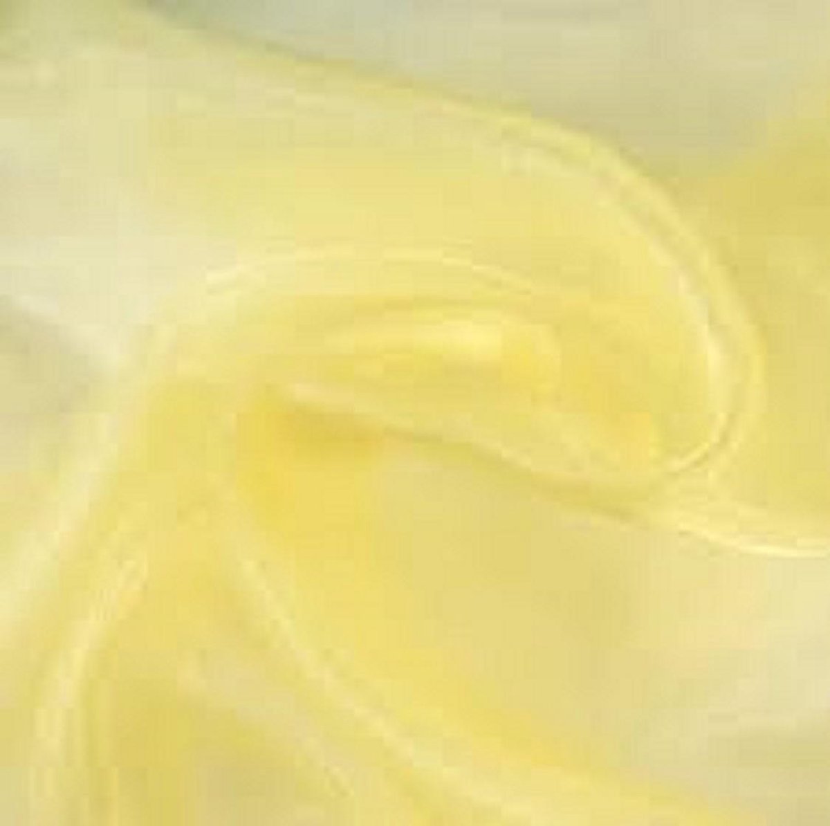 geel - organza stof op rol - 36 x 200 cm