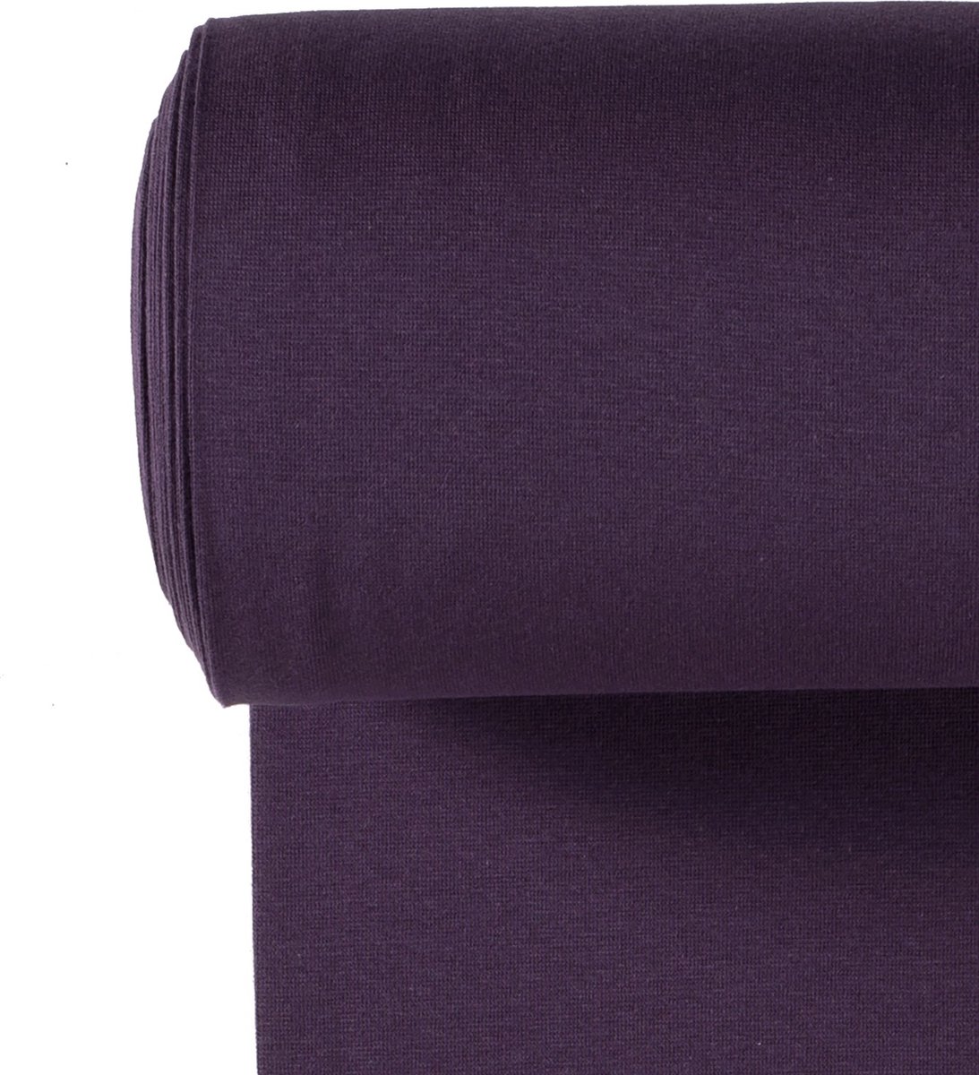 Boordstof Standaard Effen - Aubergine 044 - 1 Meter