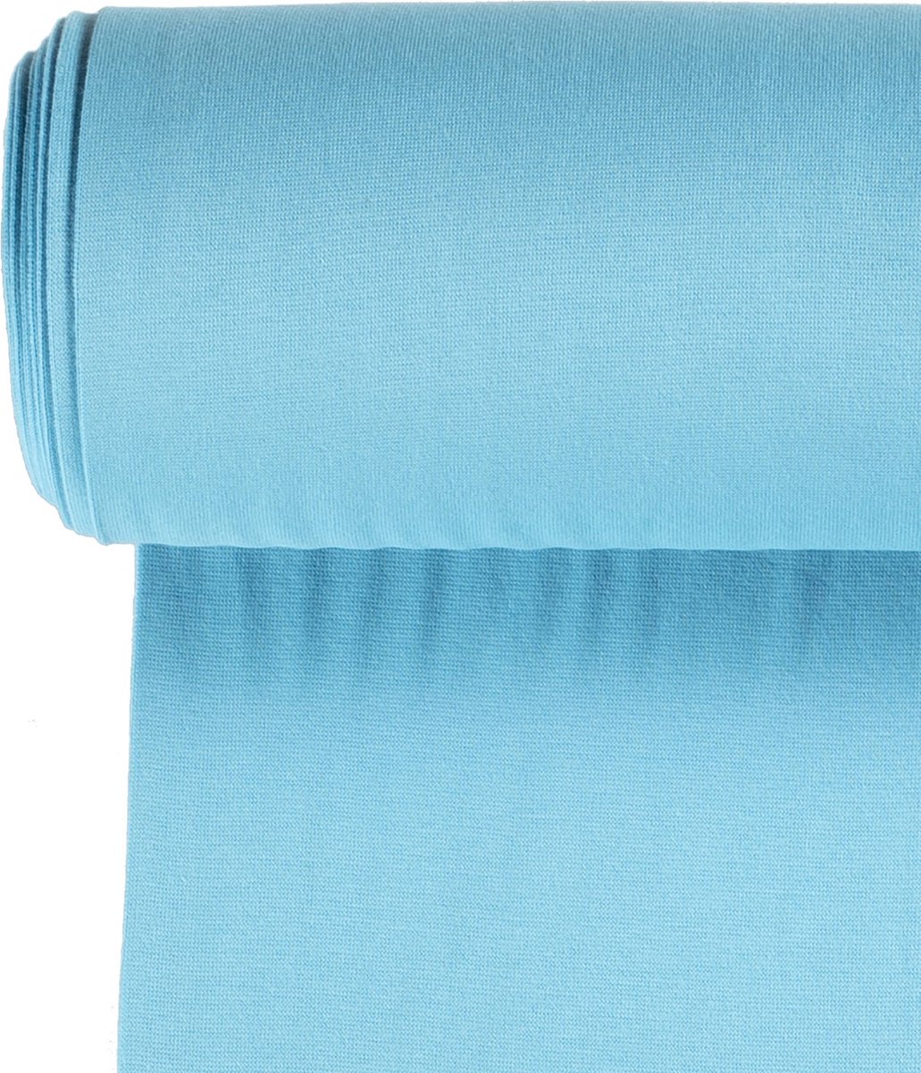 Boordstof Standaard Effen - Baby Blauw 003 - 1 Meter