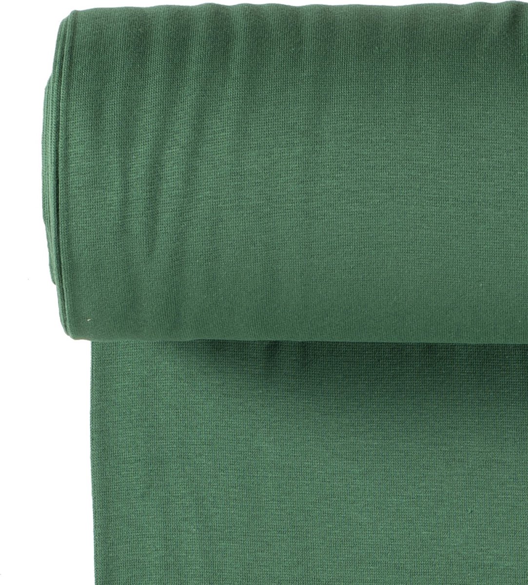 Boordstof Standaard Effen - Bos Groen 225 - 1 Meter