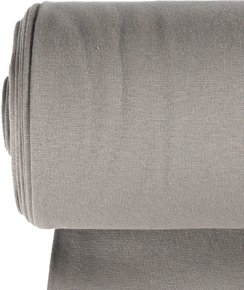 Boordstof Standaard Effen - Grijs 163 - 1 Meter