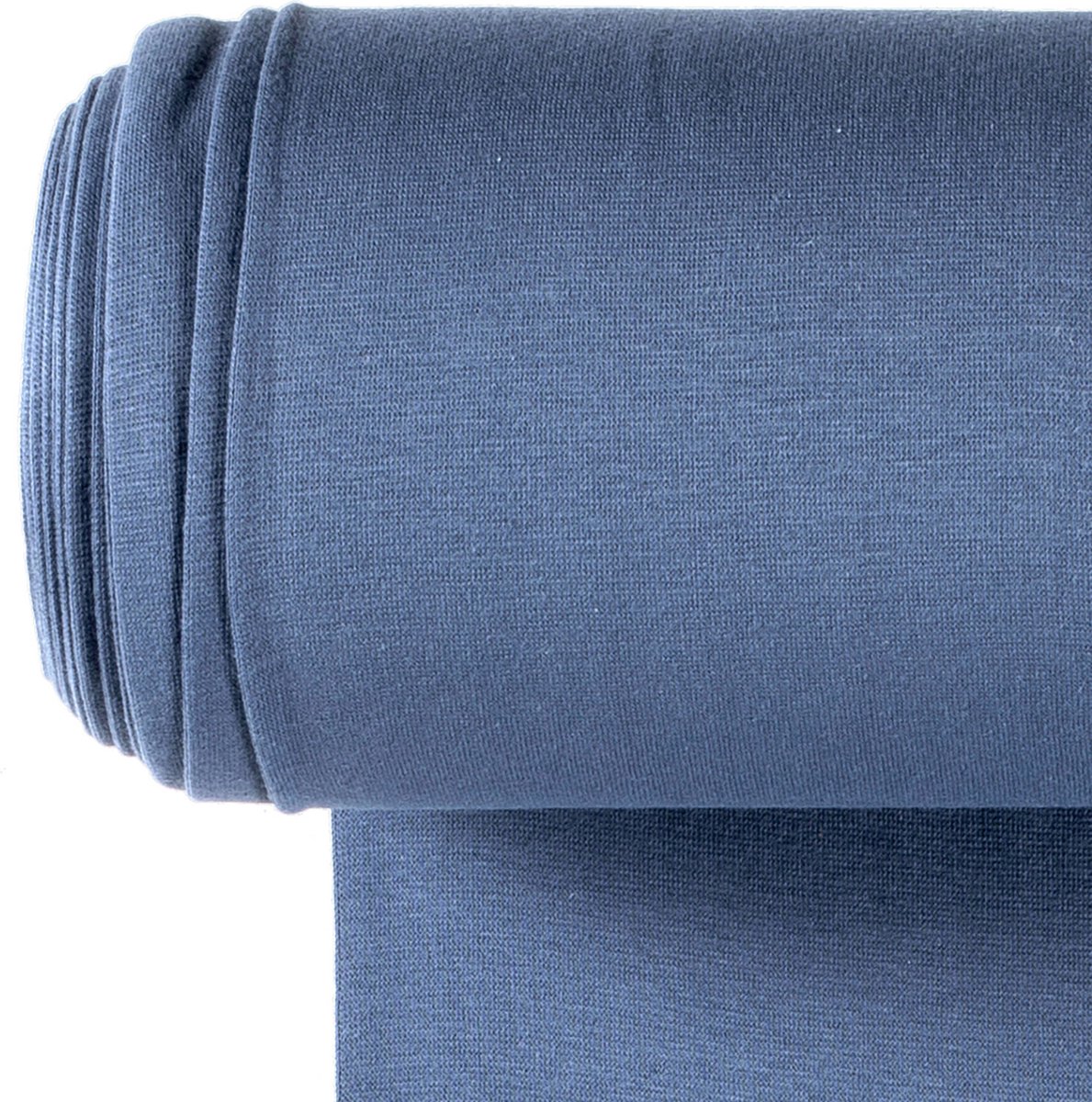 Boordstof Standaard Effen - Indigo Blauw 006 - 1 Meter