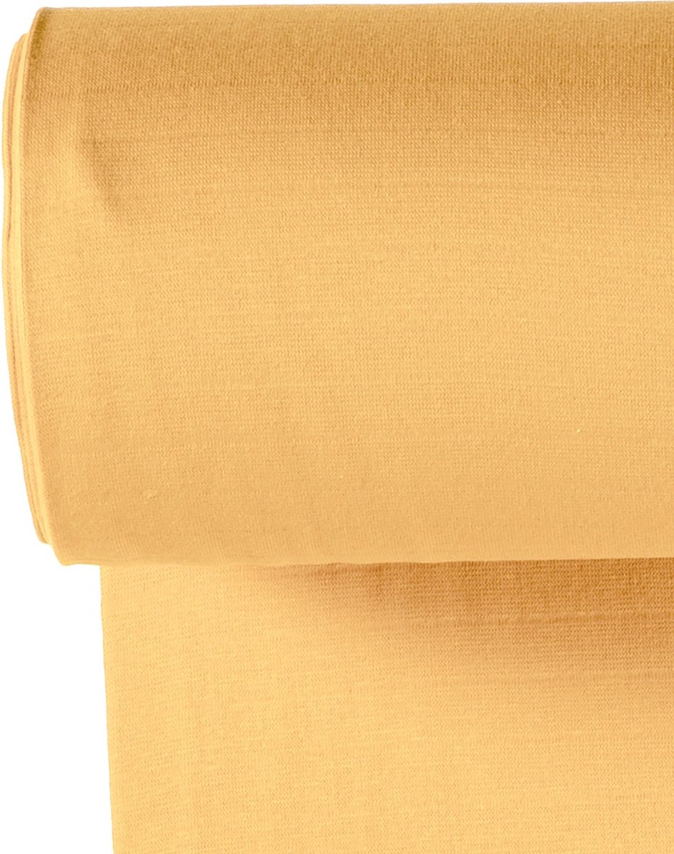 Boordstof Standaard Effen - Licht Geel 033 - 1 Meter