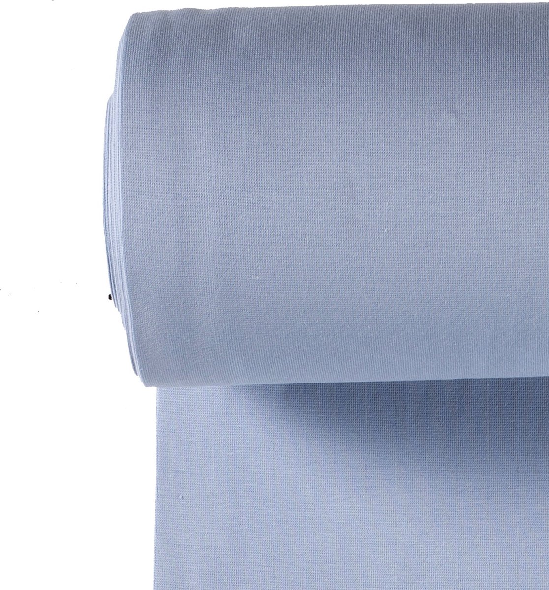 Boordstof Standaard Effen - Lucht Blauw 102 - 1 Meter