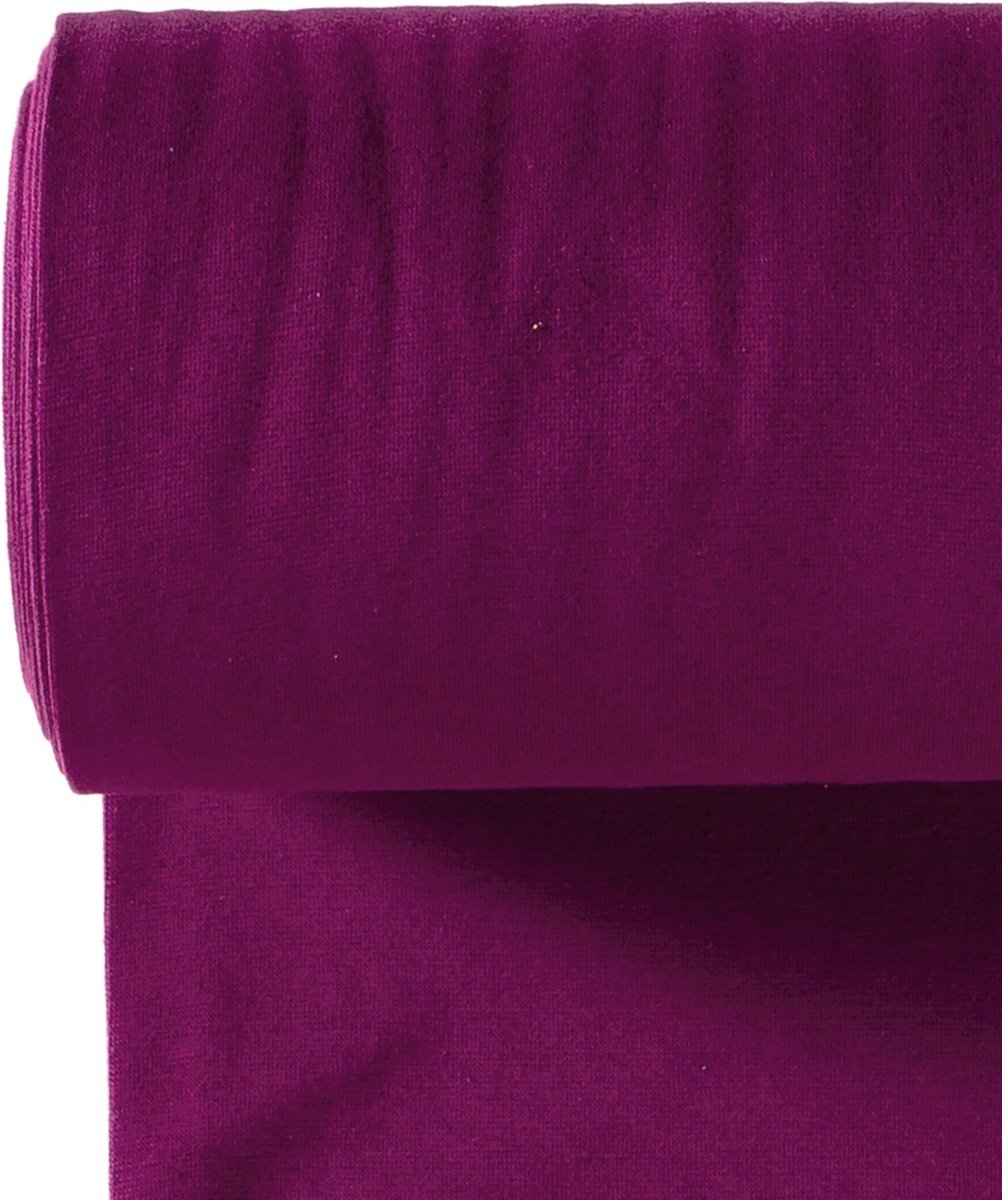 Boordstof Standaard Effen - Magenta 119 - 1 Meter