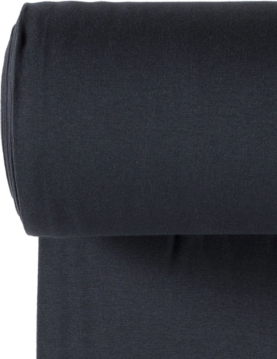 Boordstof Standaard Effen - Marine Blauw 108 - 1 Meter