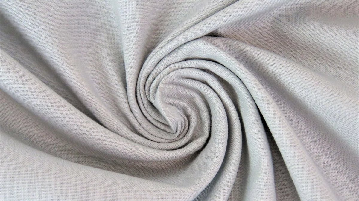 Poplin Katoen Uni - Licht Grijs 062 - 1 Meter