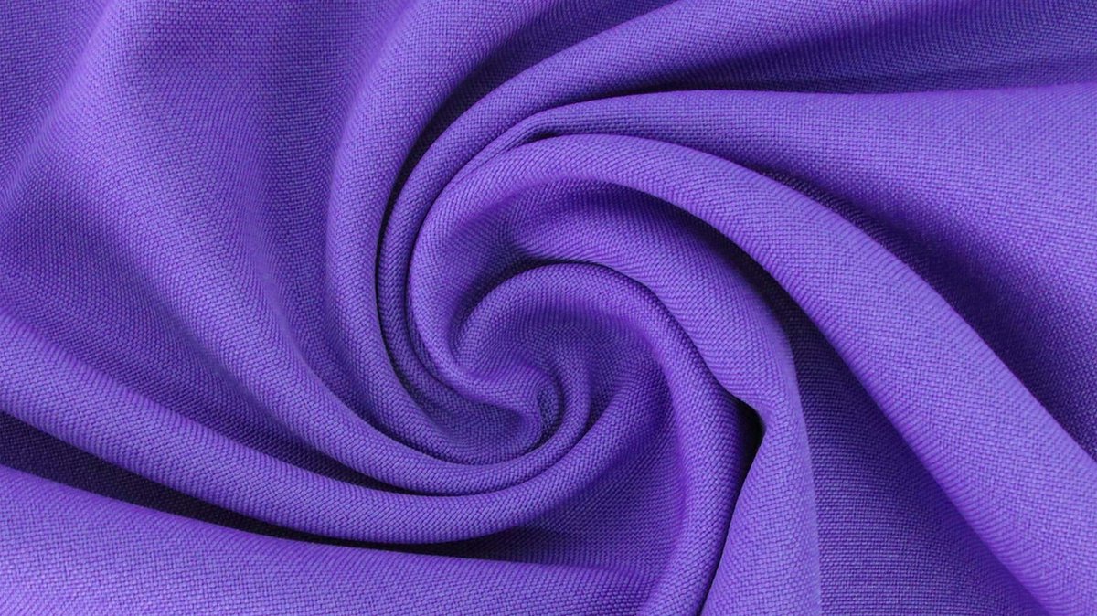 Texturé / Burlington Stof Uni - Paars 45 - 1 Meter