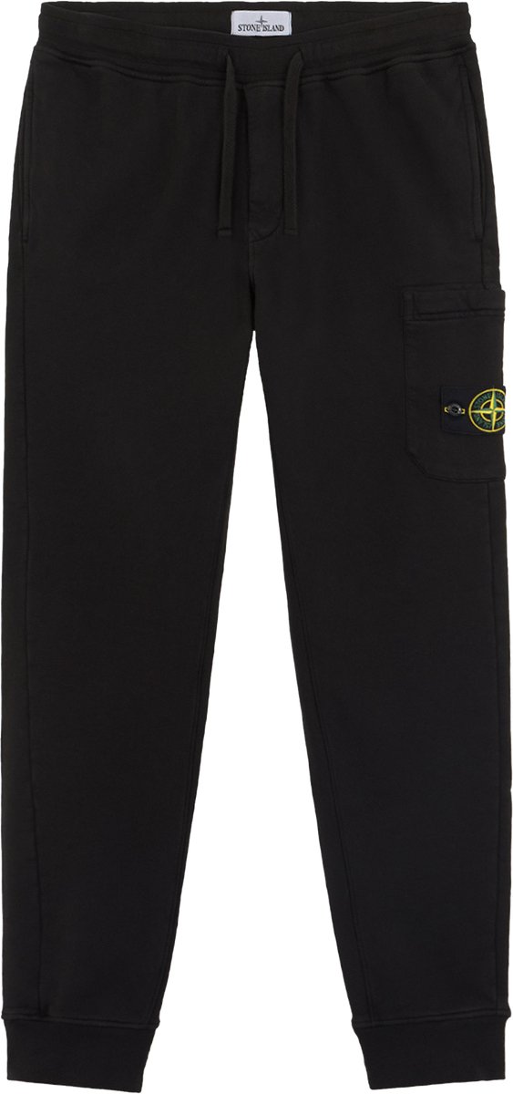 Stone Island Fleece Sweatpants Zwart.