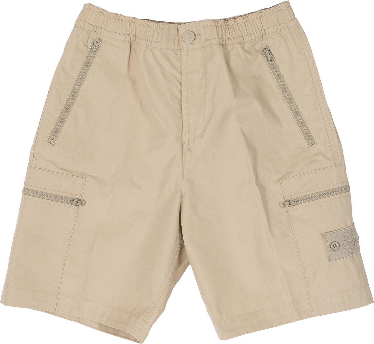 Stone Island Weatherproof Comfort Korte Broek Ghost (Beige).