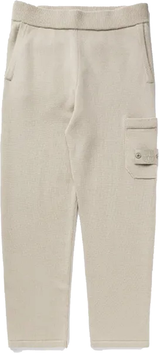 Stone Island Wool Ghost Cargo Jogger Beige.