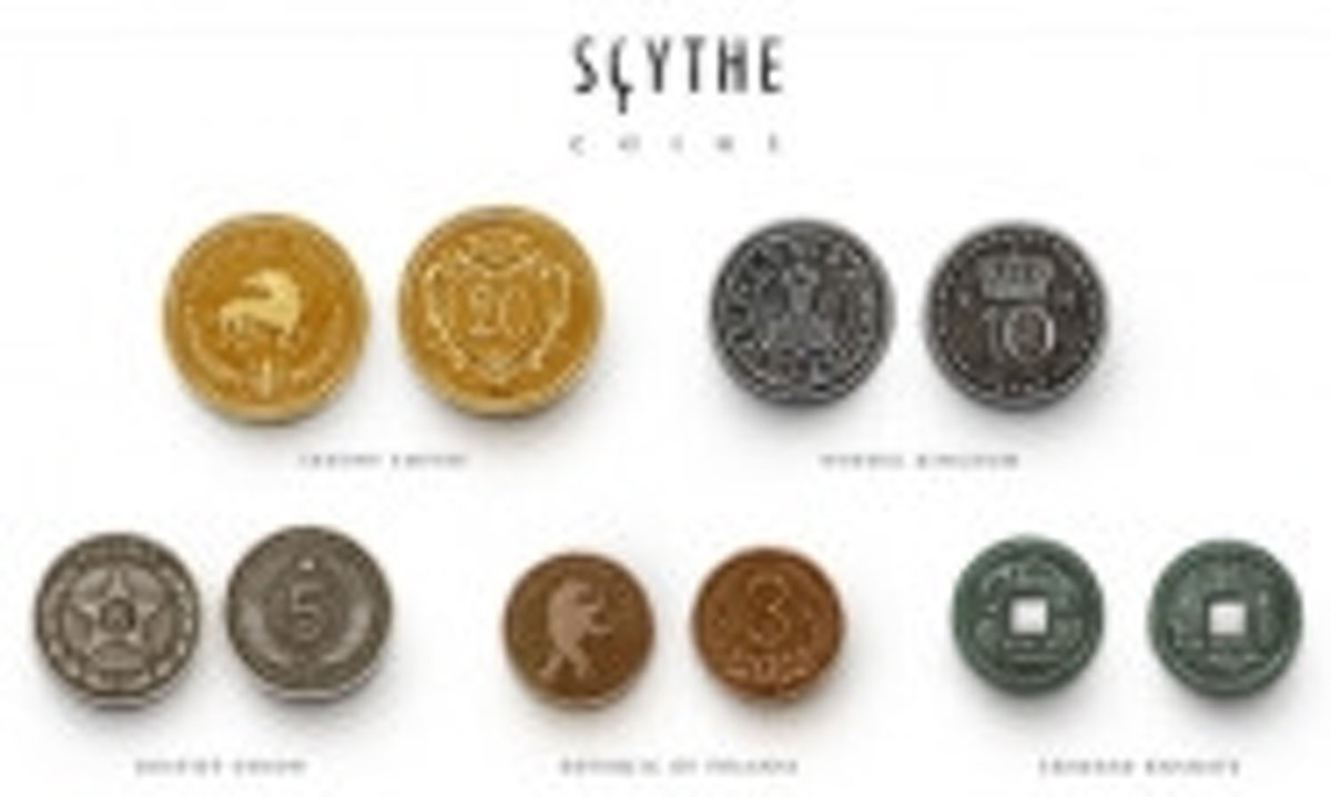 Scythe Metal Coins Upgrade Pack