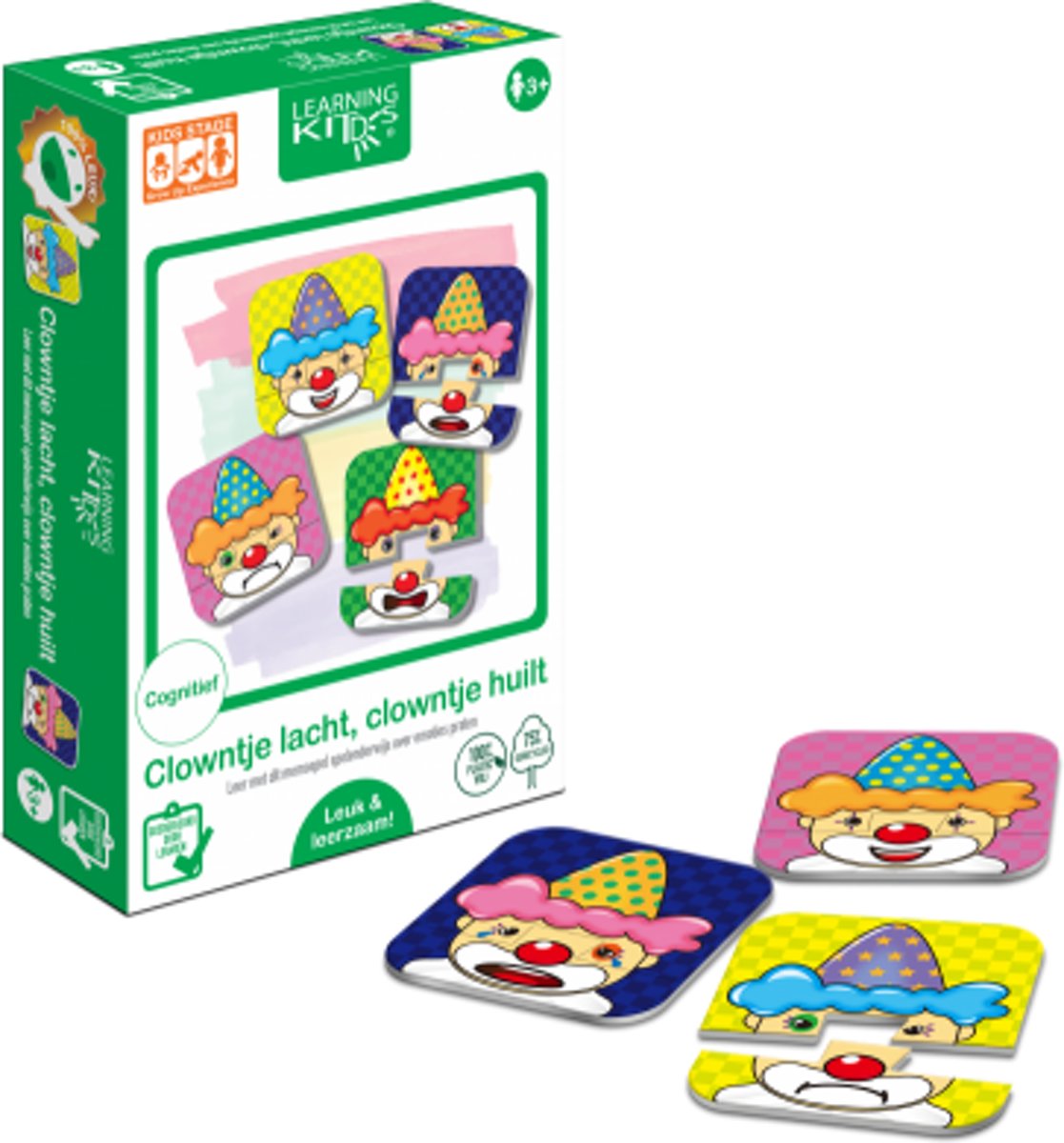 Learning Kitds - Clowntje Lacht, Clowntje Huilt
