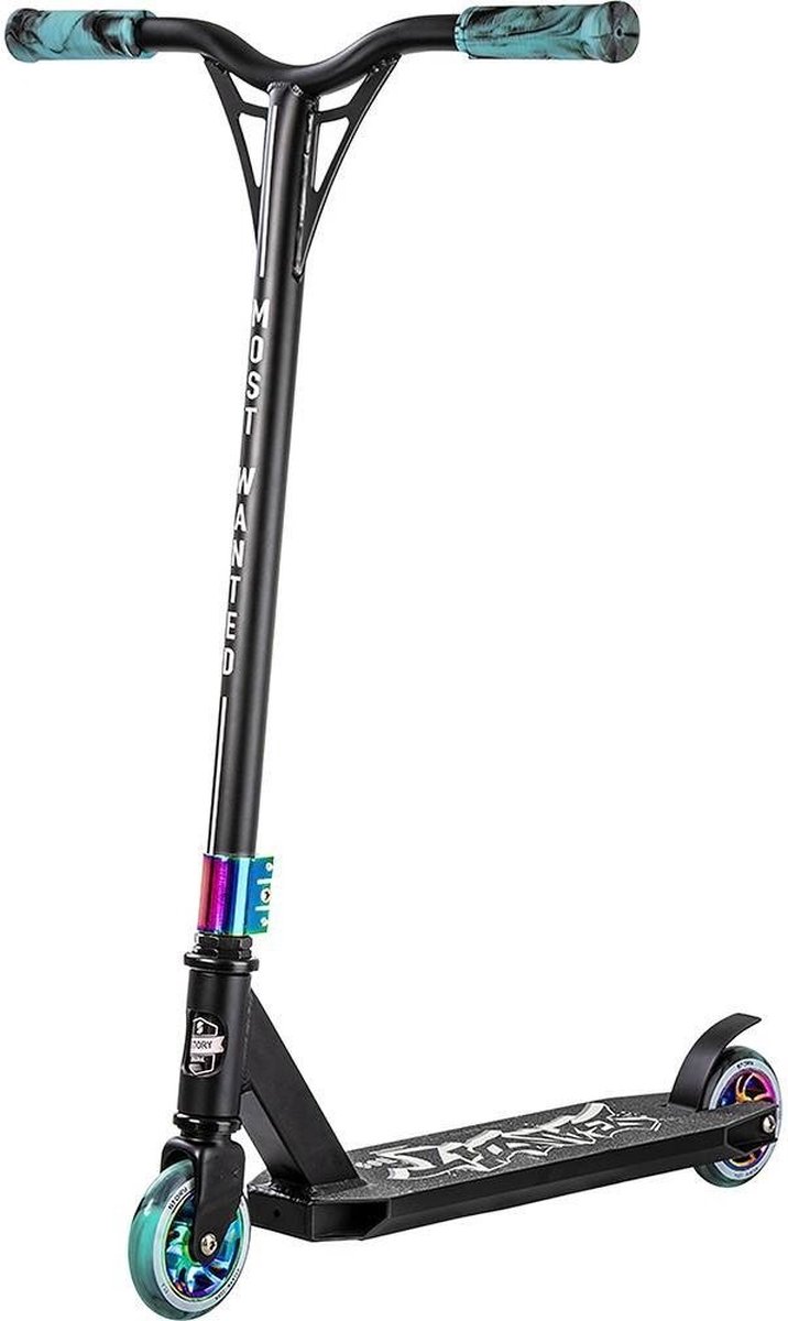 Story Bandit DOS  stuntstep Zwart / Rainbow