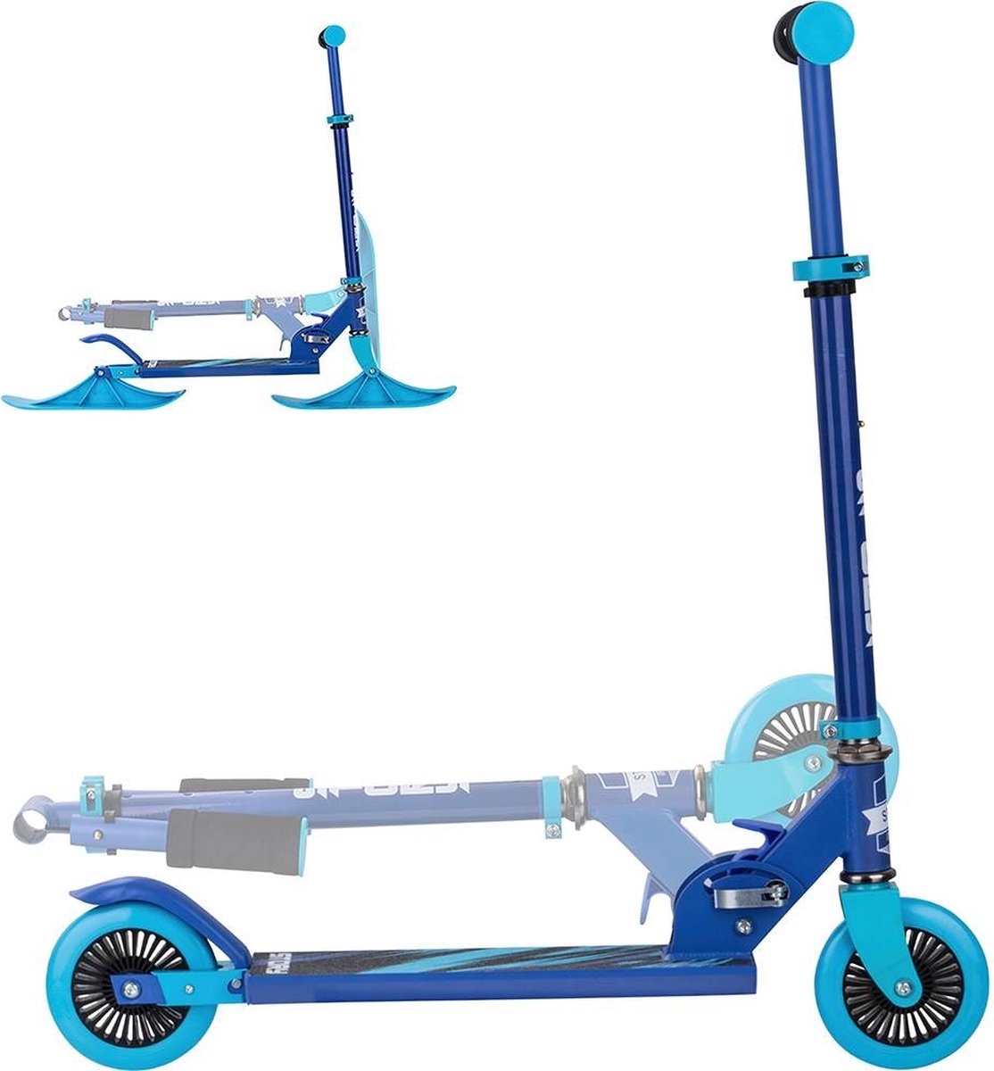 Story Freshie Verstelbare Kinderstep / Sneeuwscooter Blue