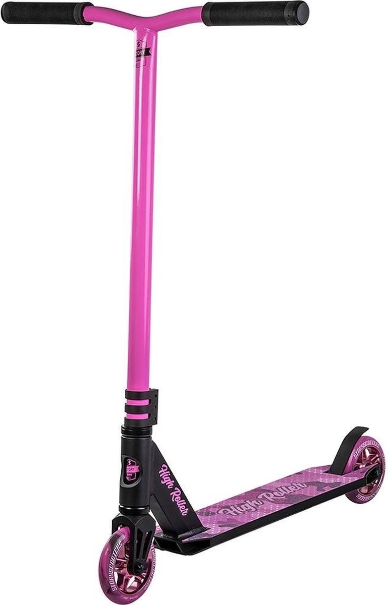 Story High Roller  stuntstep Black Pink