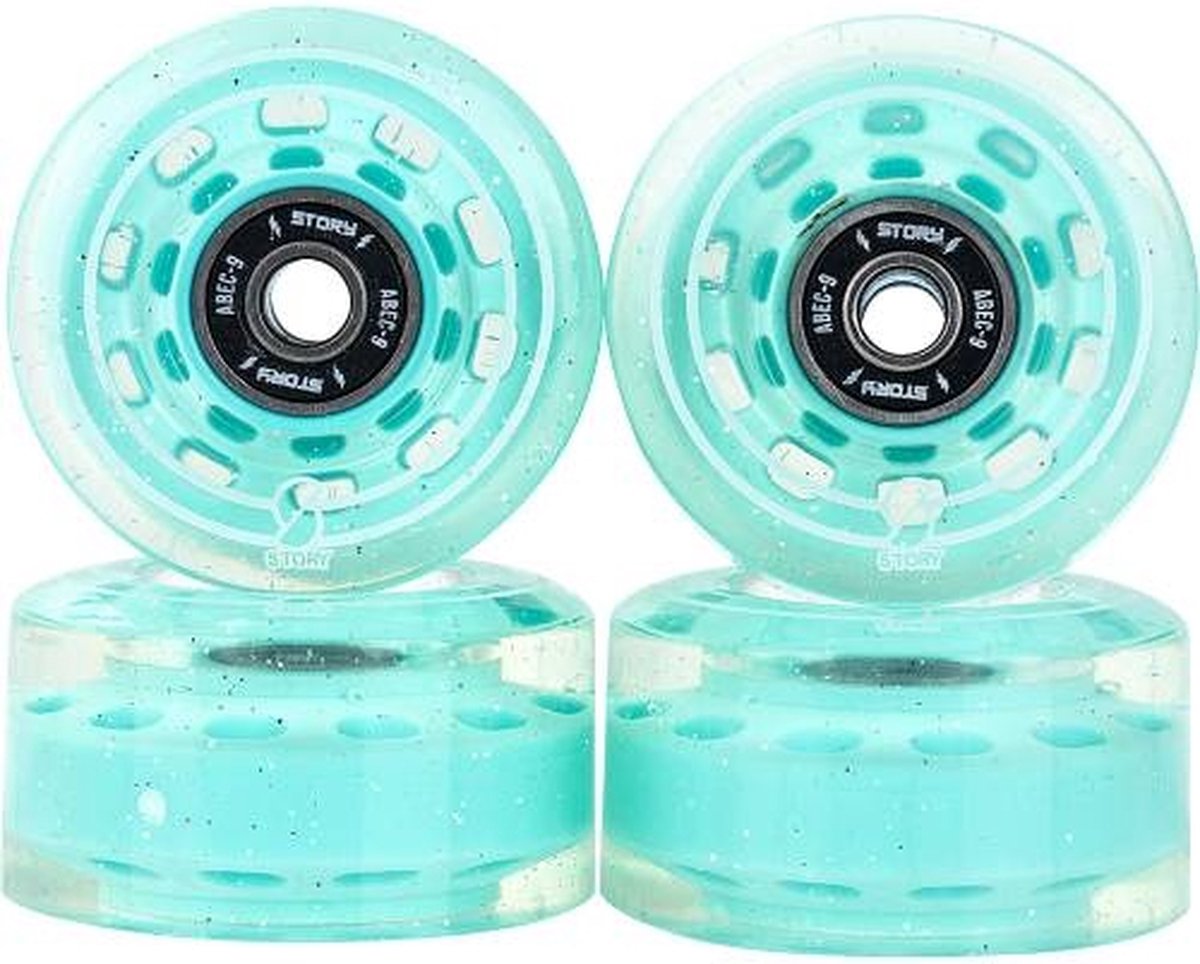 Story Quad Side by Side Rolschaatswielen Glacier 58mm