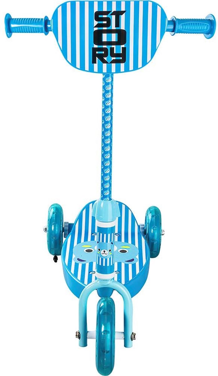 Story mini kids driewielstep Blue