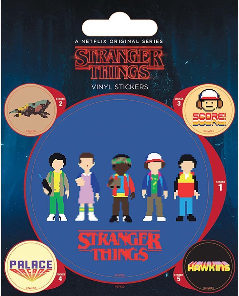 Stranger Things Set Vinyl Stickers