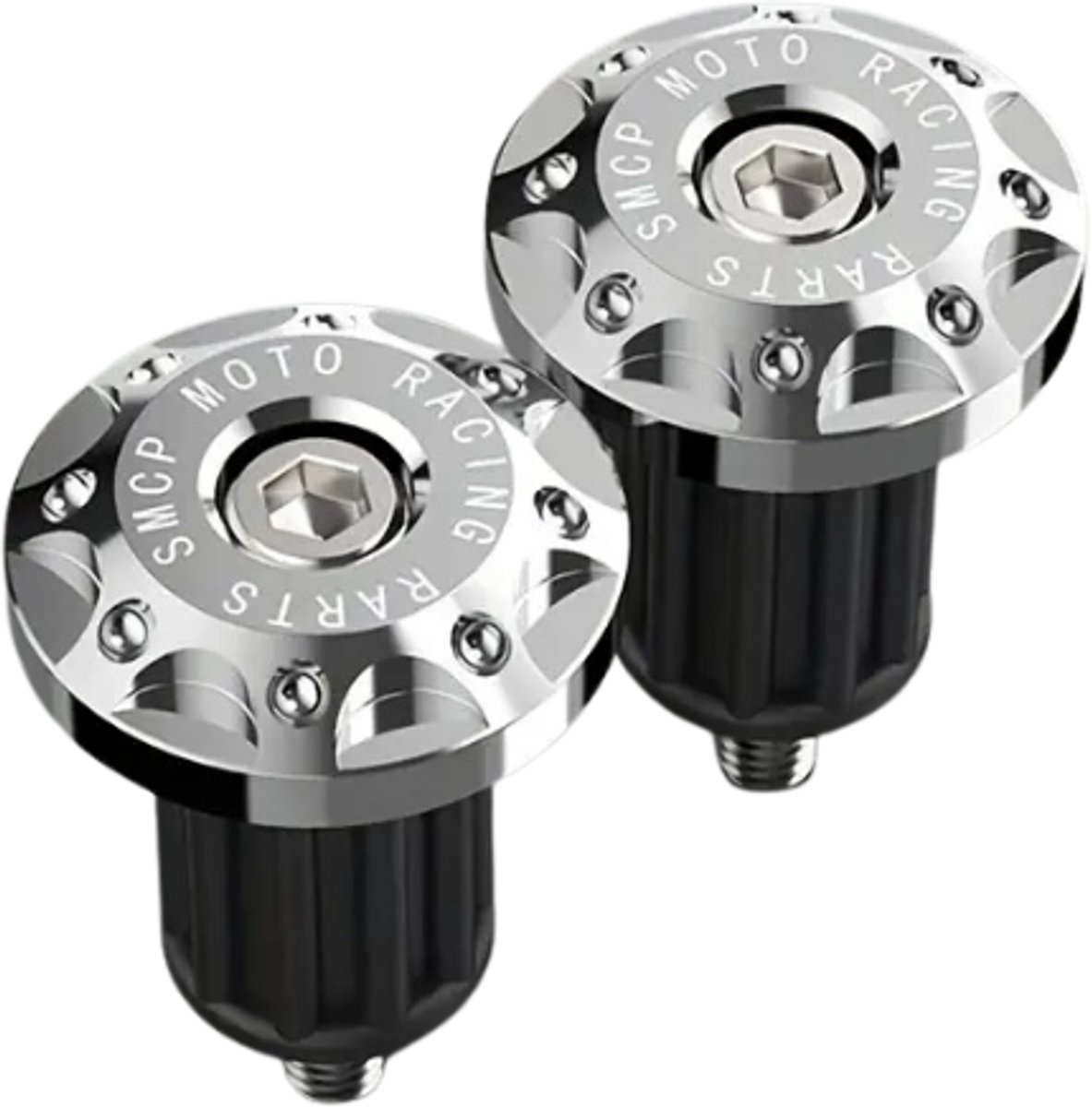 Aluminium Bar End Set Voor Stalen Stuur