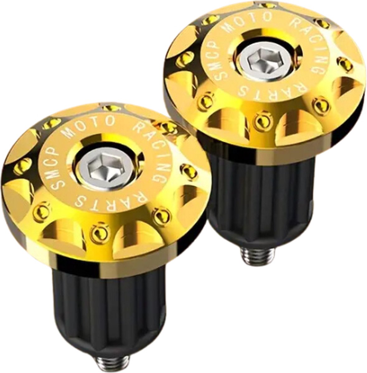 Aluminium Bar End Set Voor Stalen Stuur