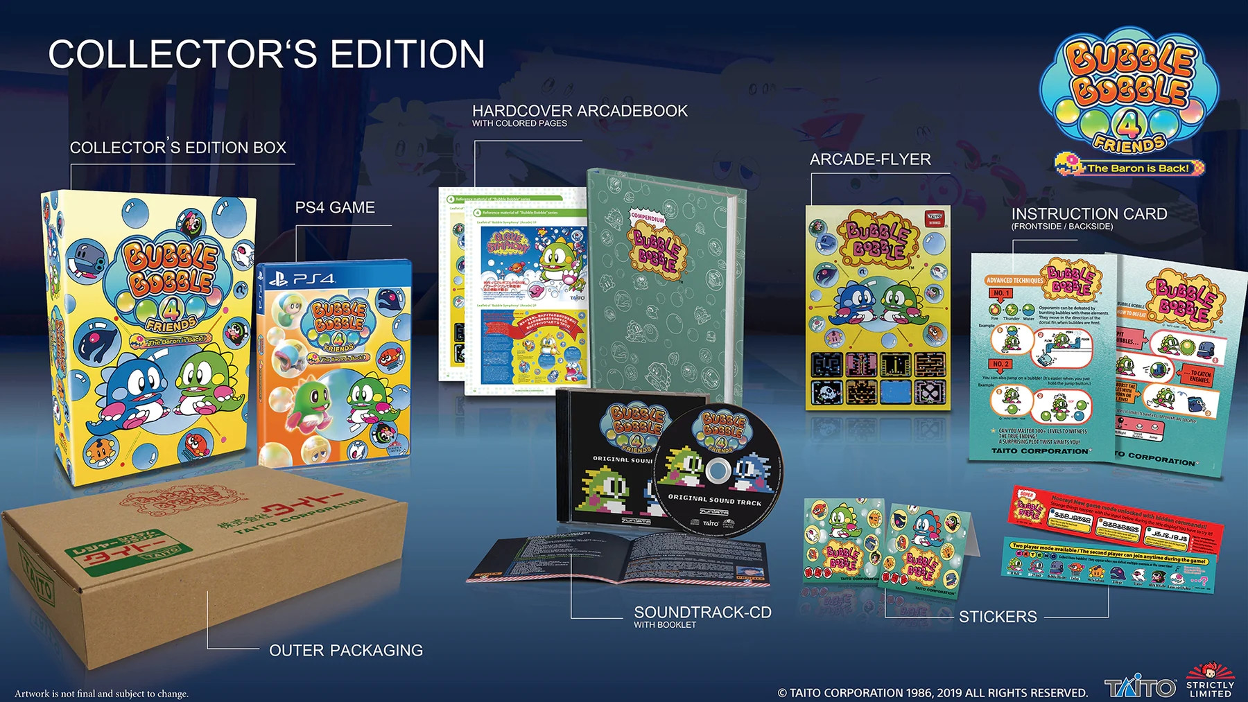 Bubble Bobble 4 Friends the Baron is Back! Collector\s Edition