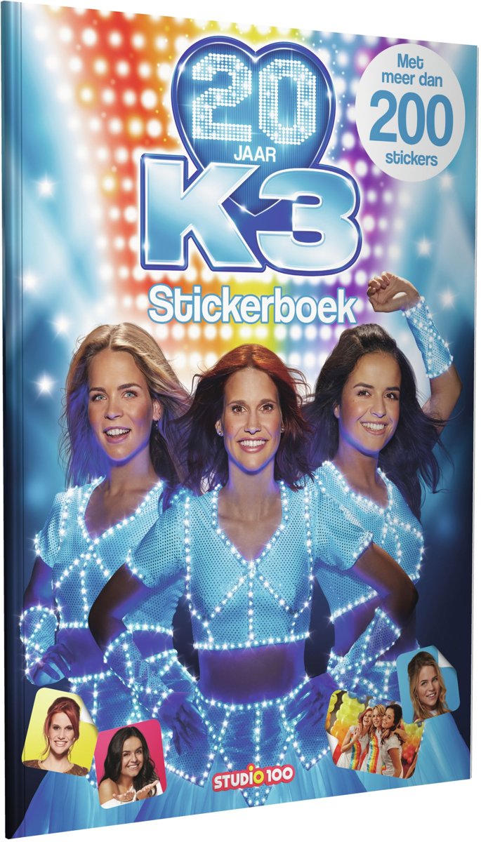 Stickerboek K3 20 jaar