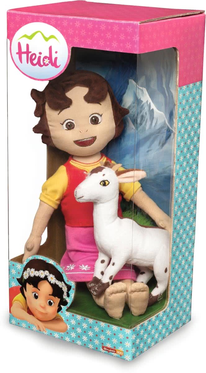   Heidi 30cm en Geitje - Pop