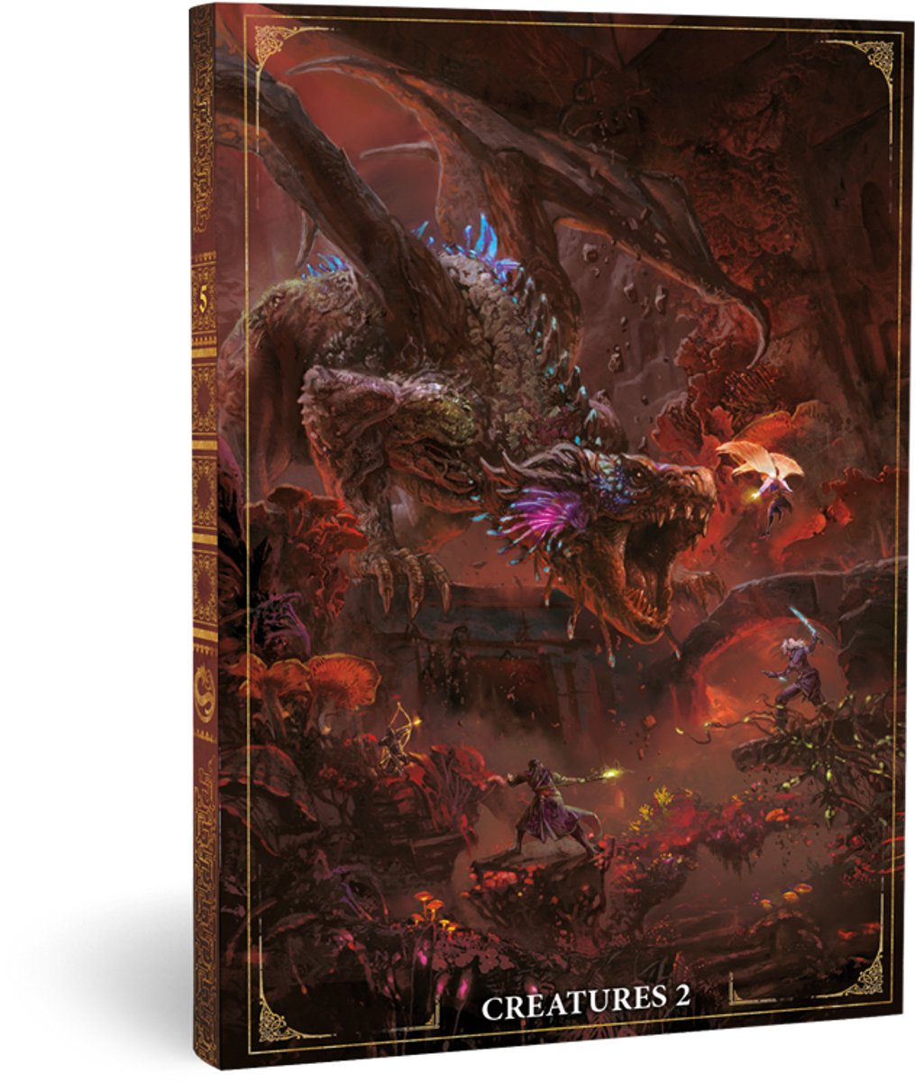 FATEFORGE: Book 5: Creatures: Netherworld Red Dragon ed. EN