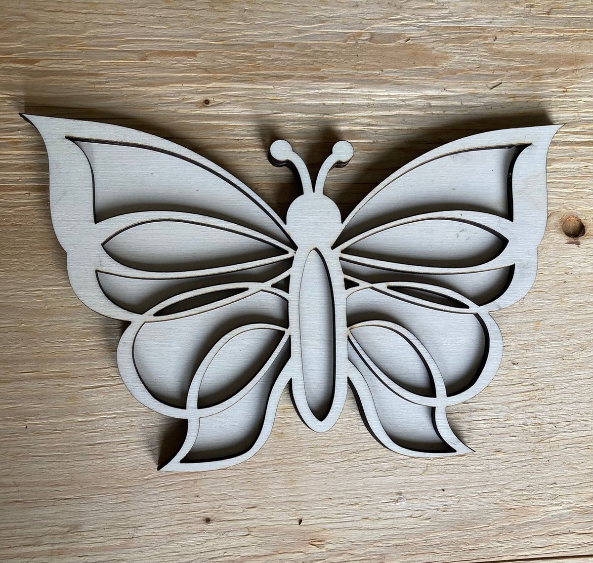 DIY - Wandlampje Vlinder - Kinderkamer Verlichting - Knutselpakket