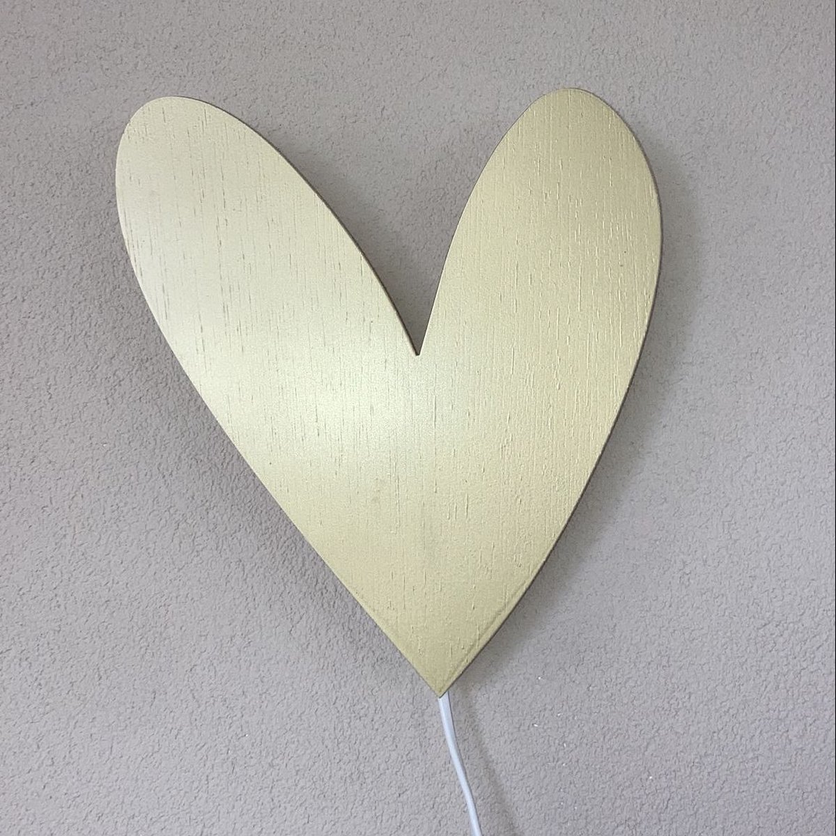 Wandlampje Hart - DIY - Kinderkamer verlichting - knutselpakket